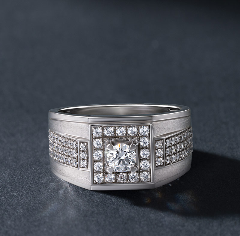 Nhẫn Nam Kim Cương NNA3103